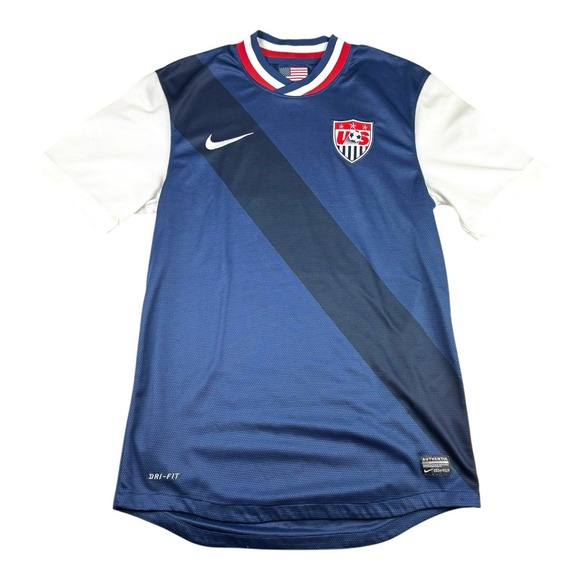Nike USA Soccer Jersey 2012/2013 Away USMNT 450451-410 Mens Small - Picture 1 of 7